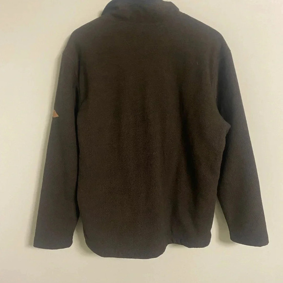 Orvis Classic Collection Fleece Sherpa Lined 1/4 Quarter Zip Pullover Medium M - Picture 2 of 6